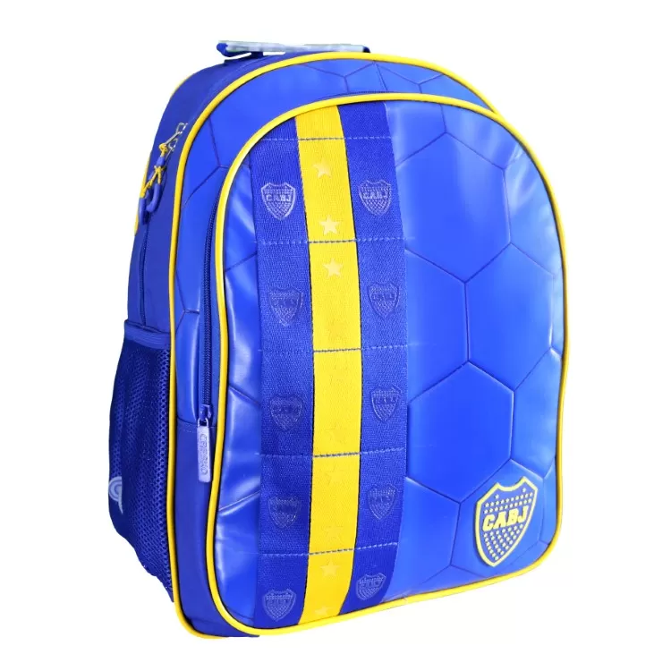 Mochila Escolar Cresko 2026 Boca Juniors 18" Art.BO511